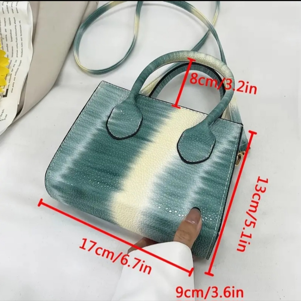 Faux Leather Fashion Crossbody Shoulder Handbag in a Stunning Color Design!! - Picture 4 of 11